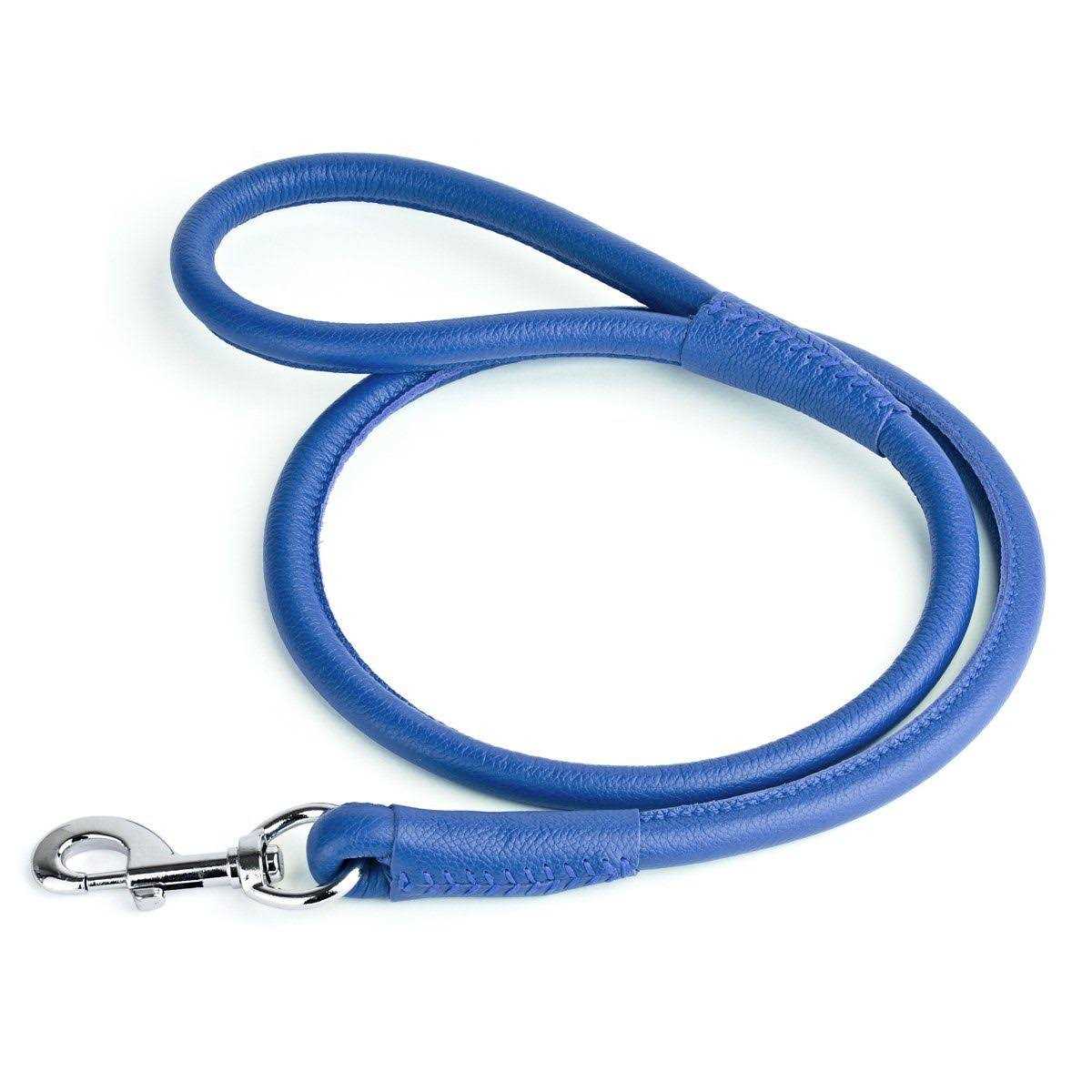 Soft Leather Round Leash E5608