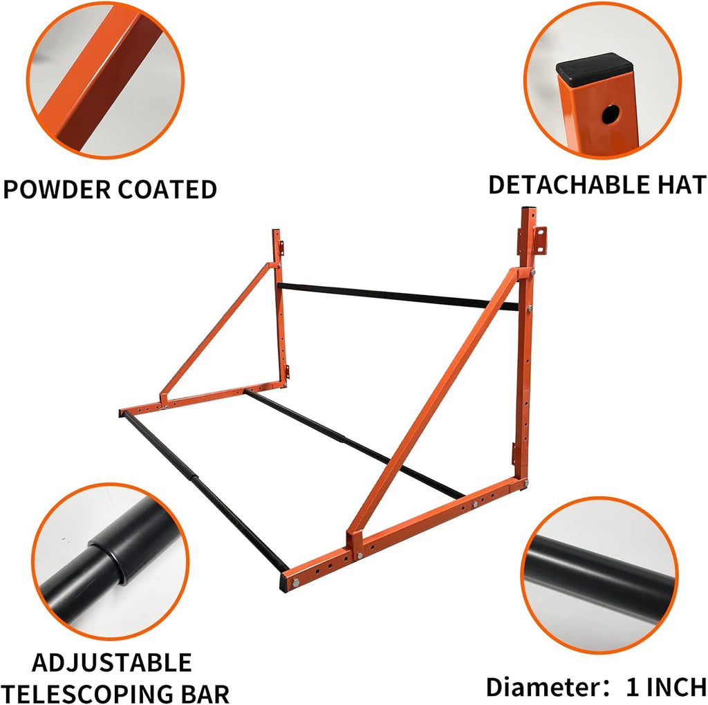 Adjustable Wall Mount Tire Rack, 48-Inch Wide by 36-Inch Deep, Pack of 2 K4312