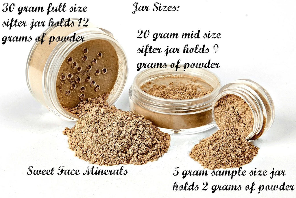 Light Tan Foundation & Medium Concealer Mineral Makeup Kit D859538