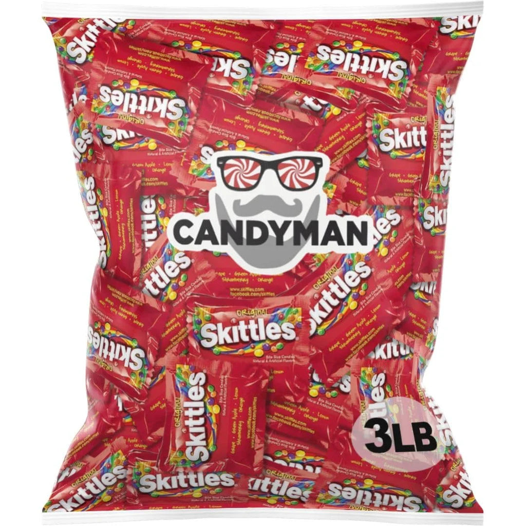 Skittles Candy Bulk Individually Wrapped Fun Size H5790