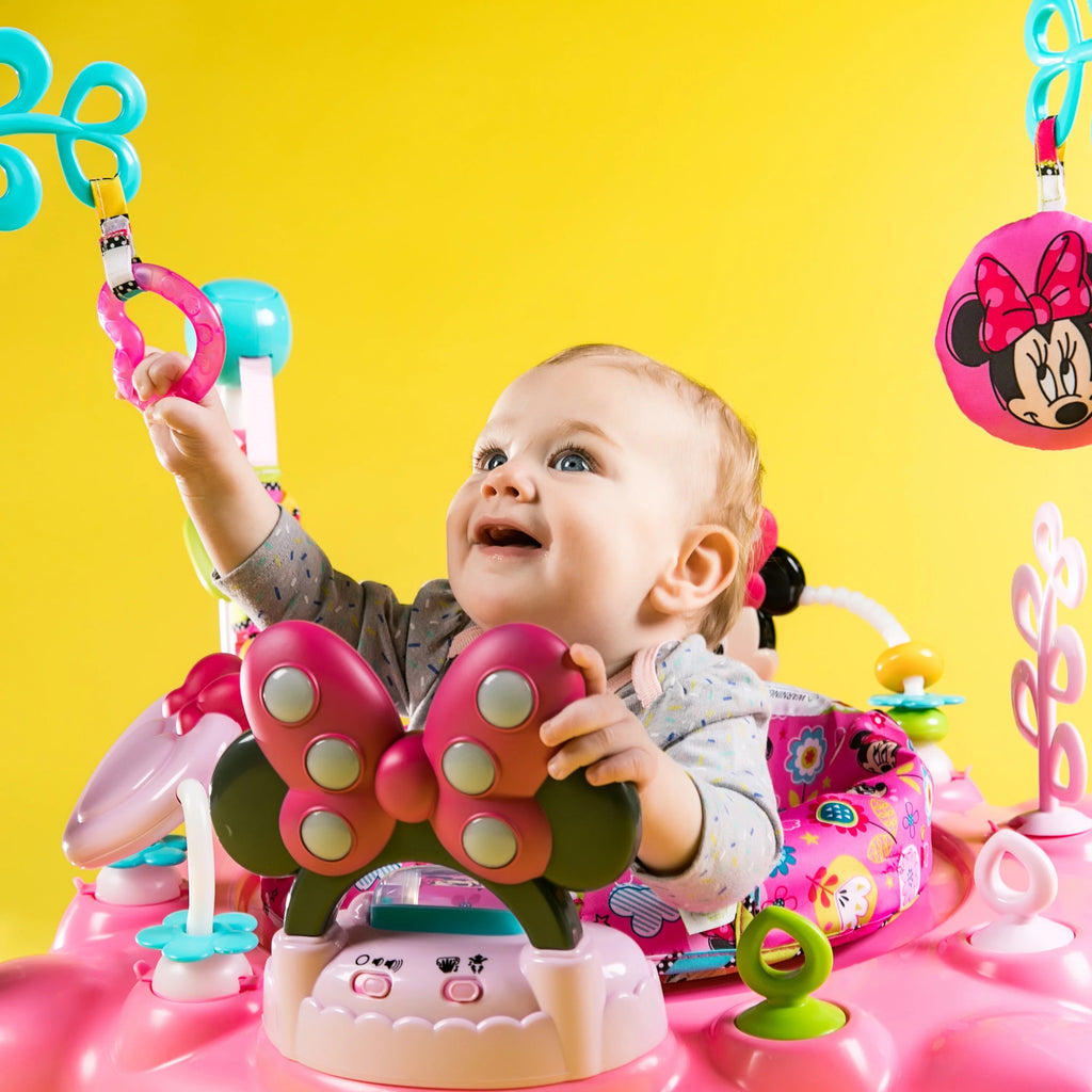 Disney Baby Minnie Mouse Activity Jumper with Lights and Melodies C24670