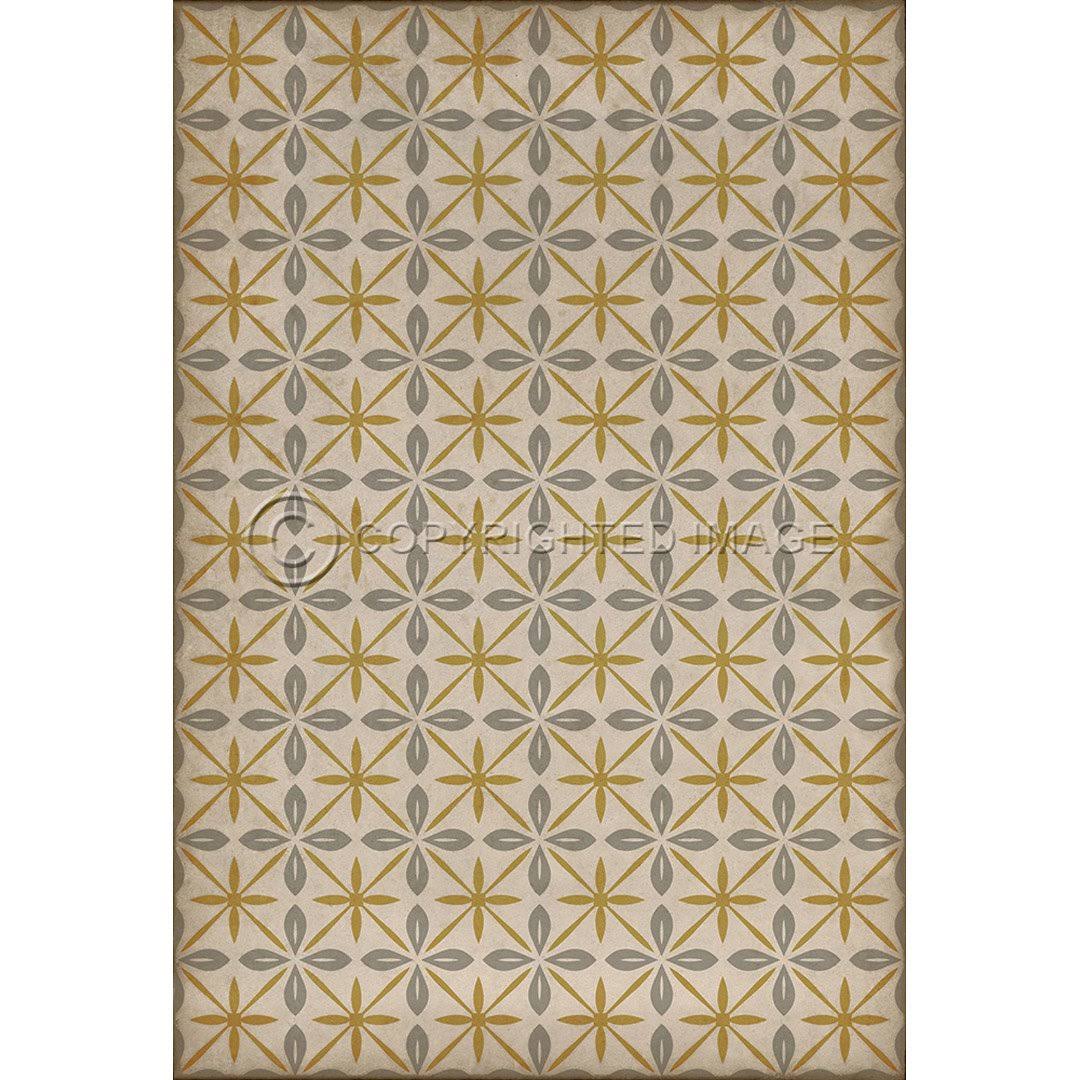Pattern 81 Vinyl Floorcloth, 38in x 56in C340