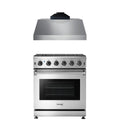 30 Propane Gas Range and Range Hood D126855