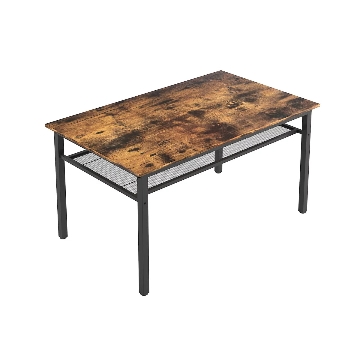 3 Piece Dining Table Set with 2 Benches A84797