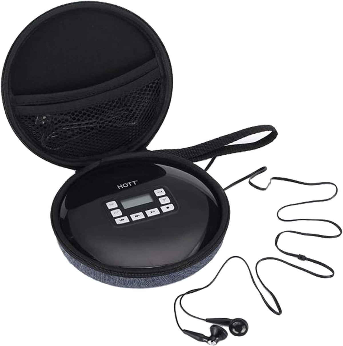 Portable CD Player Bluetooth with FM Transmitter, 1800mah Battery, Pack of 2 P867992