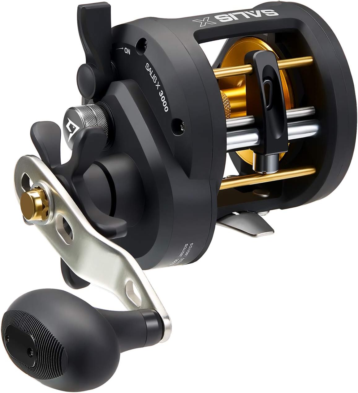 Round Baitcasting Reel with Level Wind T600