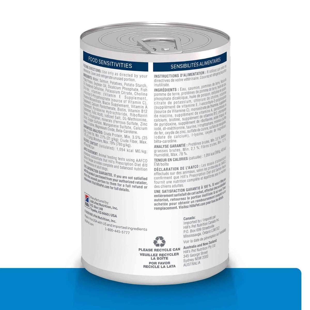 Salmon Formula Canned Dog Food A54350