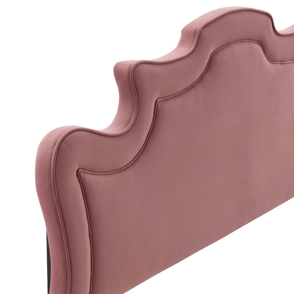 Rose Pink Performance Velvet Headboard W612302