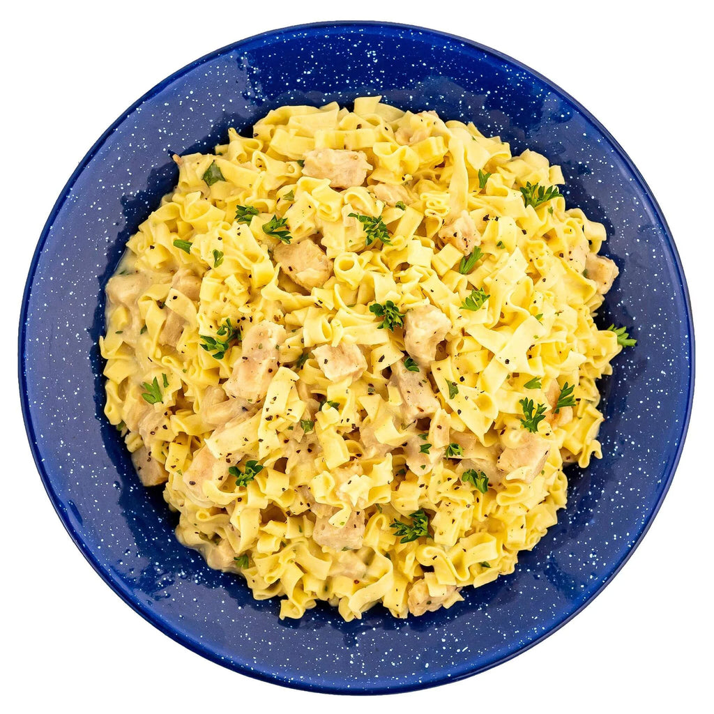 6 Cans Pack Freeze Dried Fettuccine Alfredo with Chicken #10 Can J288