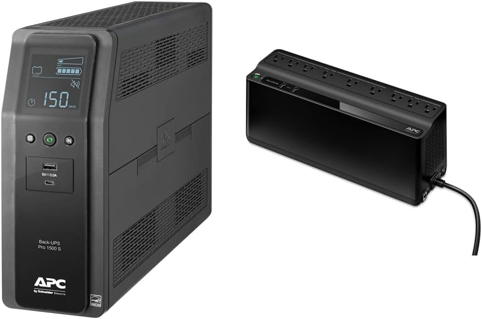 1500VA Sine Wave UPS Battery Backup with AVR Y205613