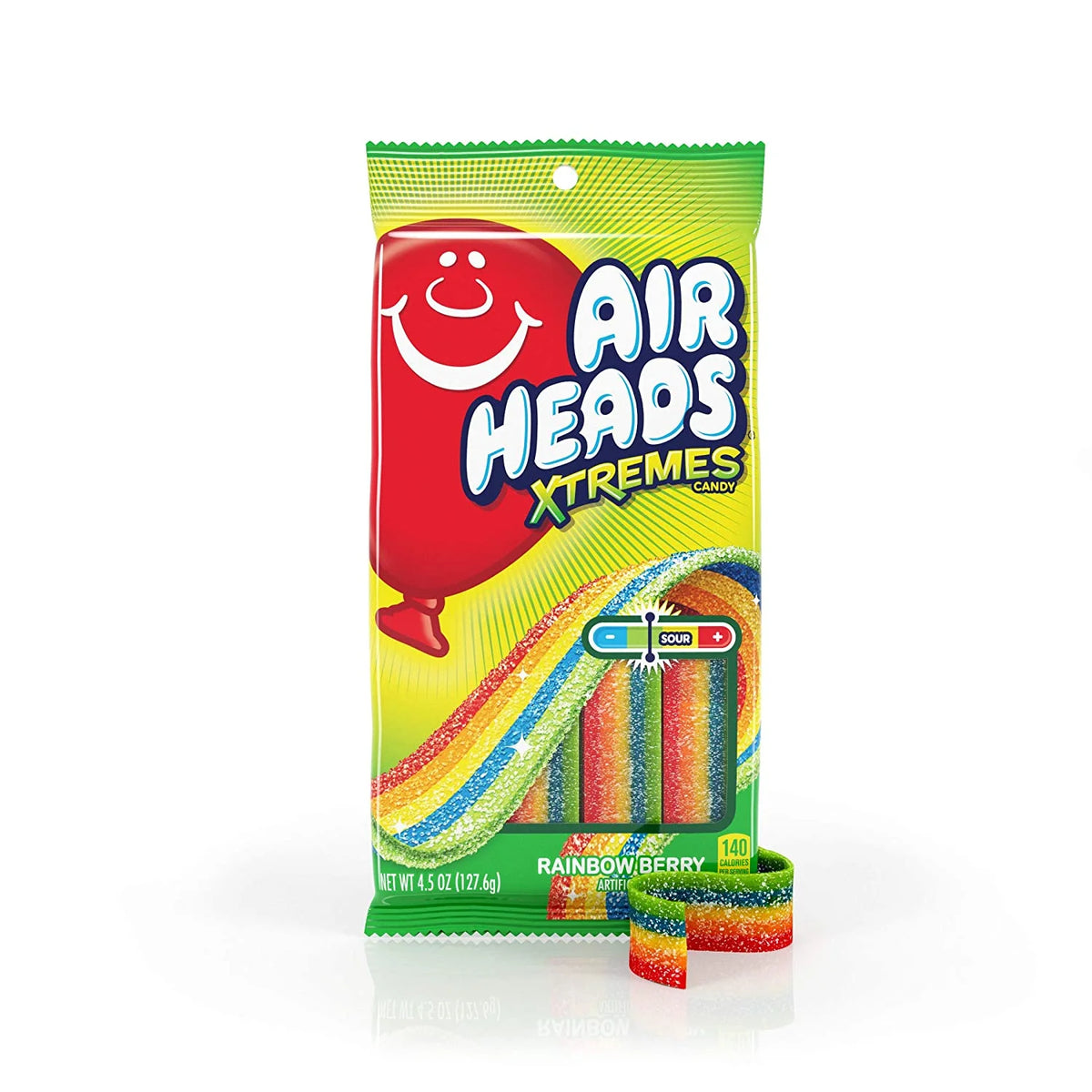 Rainbow Berry Candy Belts, 4.5 Ounce Bulk Pack of 12 Y695905