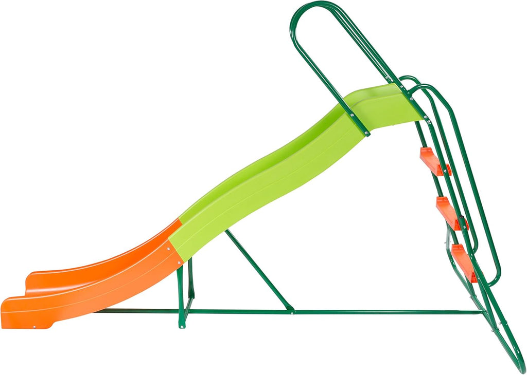 8 FT Freestanding Wavy Water Slide M893337