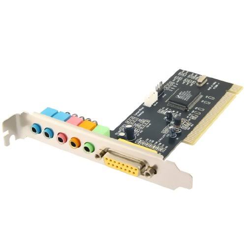 6-Channel 5.1 Surround Sound PCI Sound Card C97623