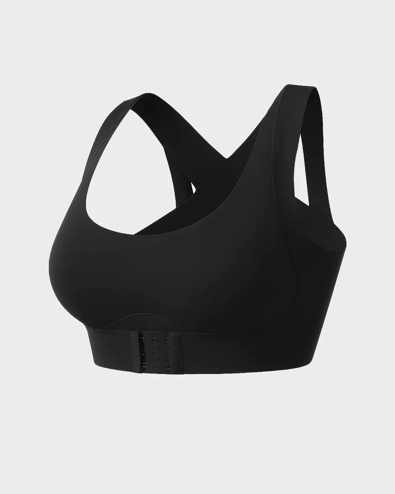 Front Closure Cross-Back Wireless Bra P79672