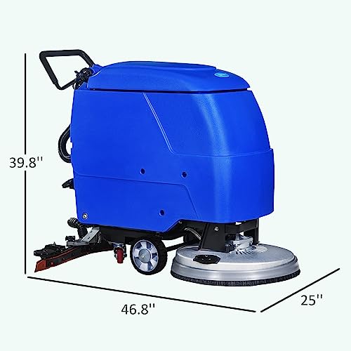 Automatic Floor Scrubber Machine with Adjustable Handle N537