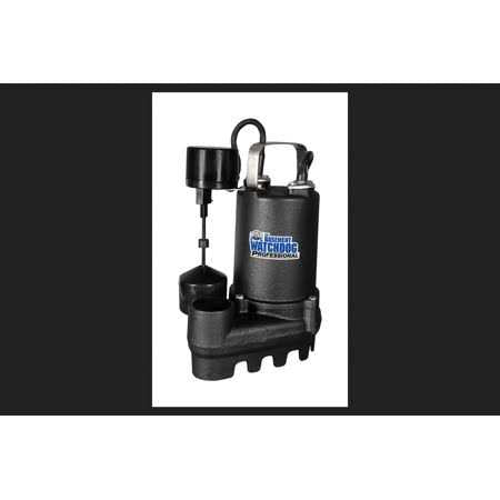 1/2 HP 4,300 GPH Cast Iron Sump Pump Z137