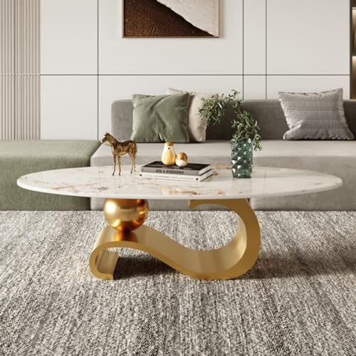 Gold Marble Top Coffee Table P32837