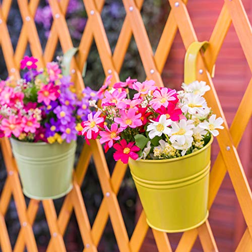 Metal Hanging Flower Pots 4 PCS W485833