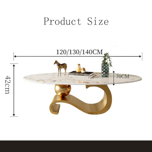 Gold Marble Top Coffee Table P32837