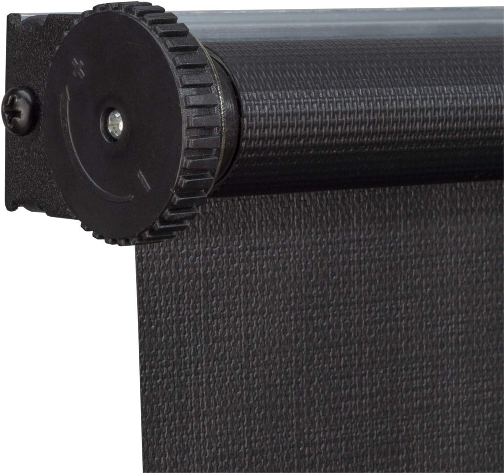 Black RV Blackout Roller Shades 14 W x 32 H H556