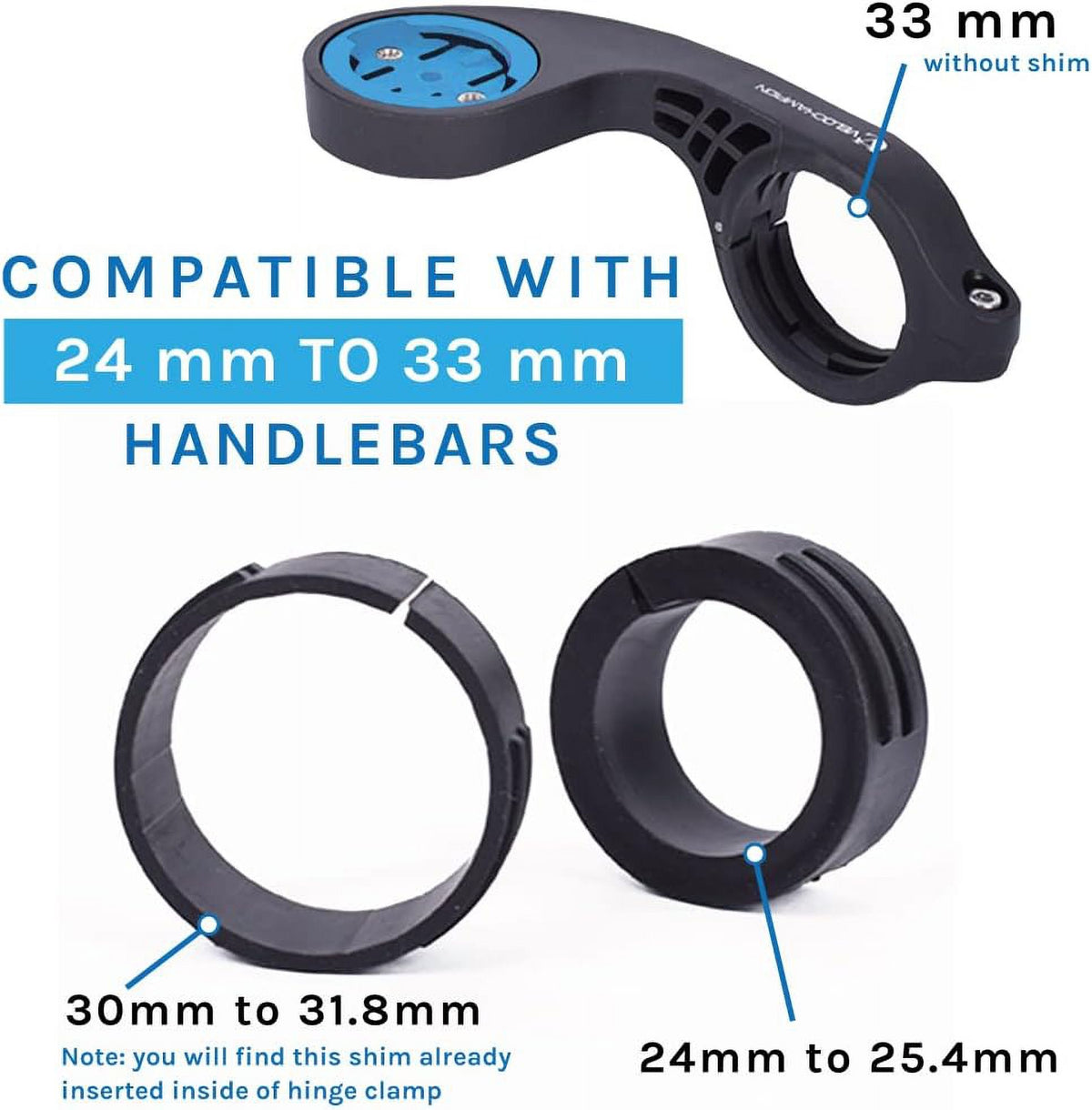 Handlebar Mount for Wahoo Elemnt Cycling Computers C29462