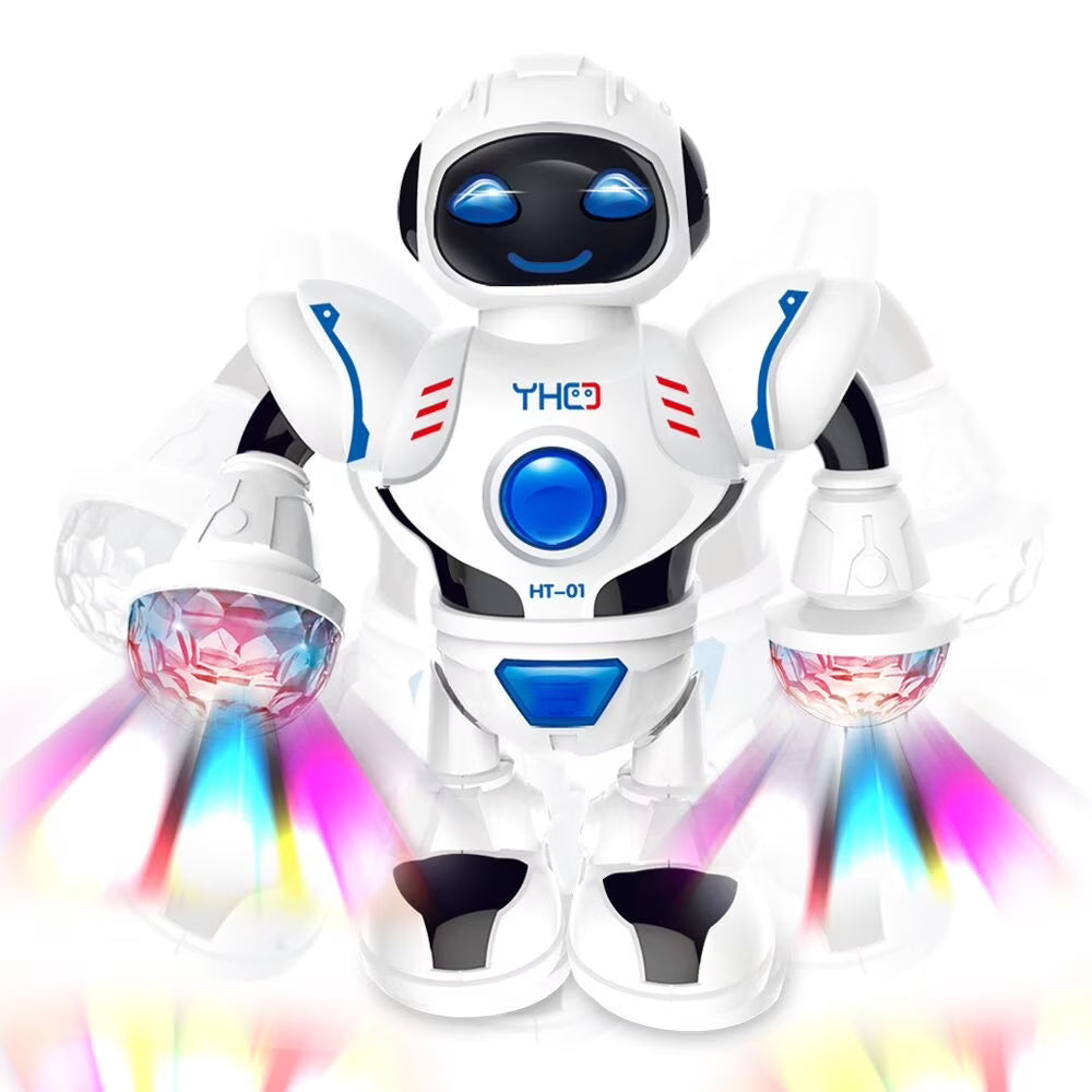 Fashion Intelligence Development Toys Robot Dancing Children Electric Light Music Model Toy C57598