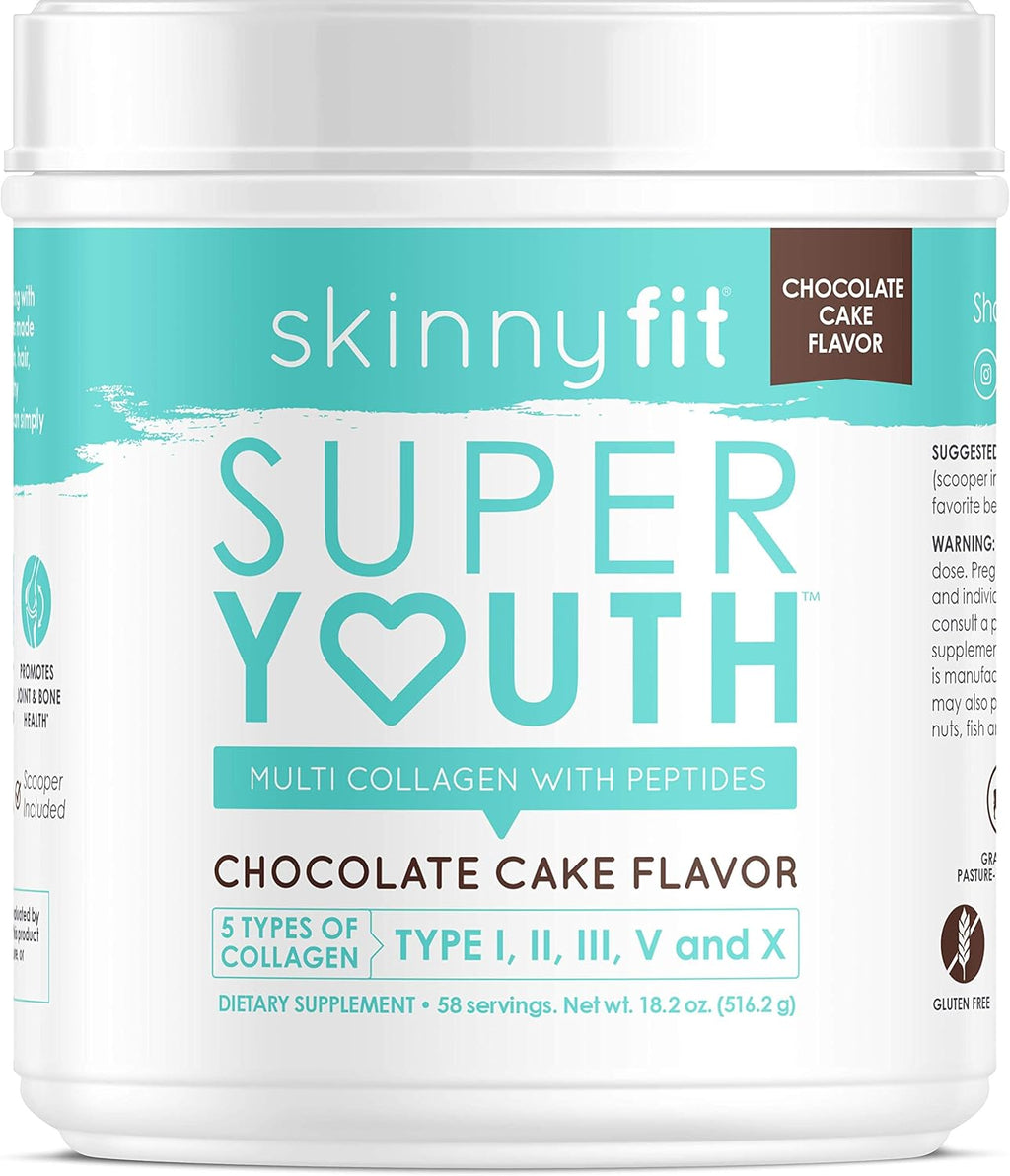 Multi-Collagen Peptide Powder Chocolate Cake Flavor, 58 Servings I7326