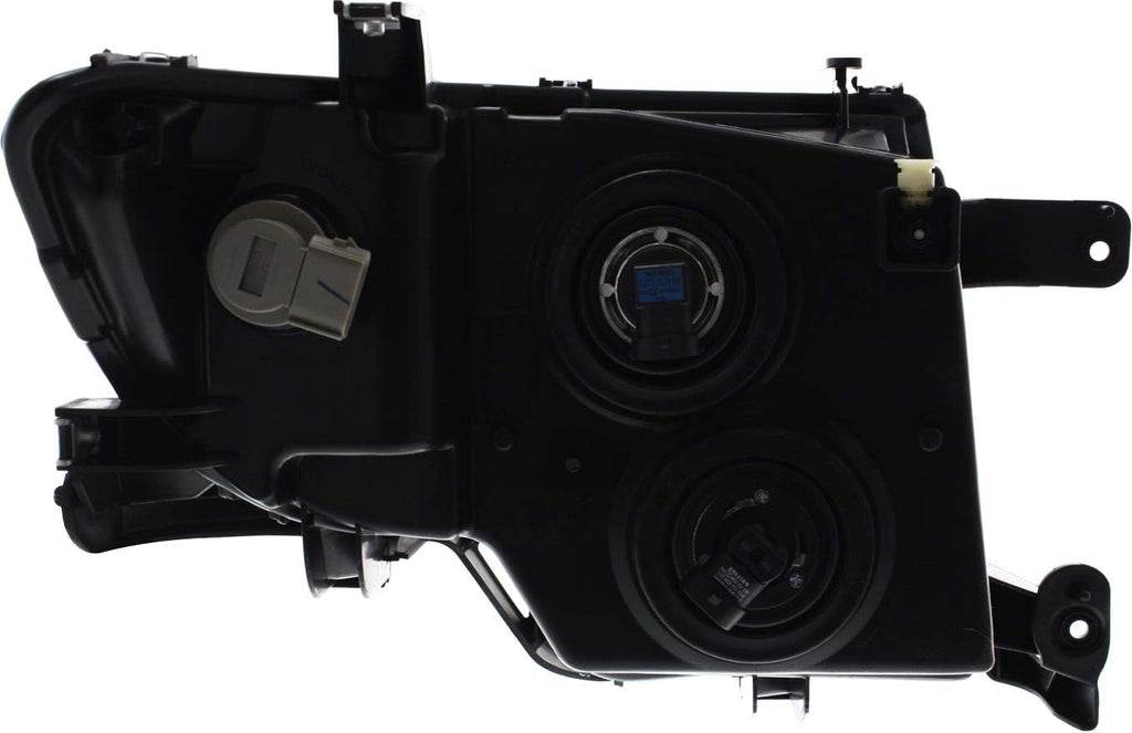 Headlight Assembly Compatible with 2007-2010 Ford Edge Halogen Chrome Driver Side G12783