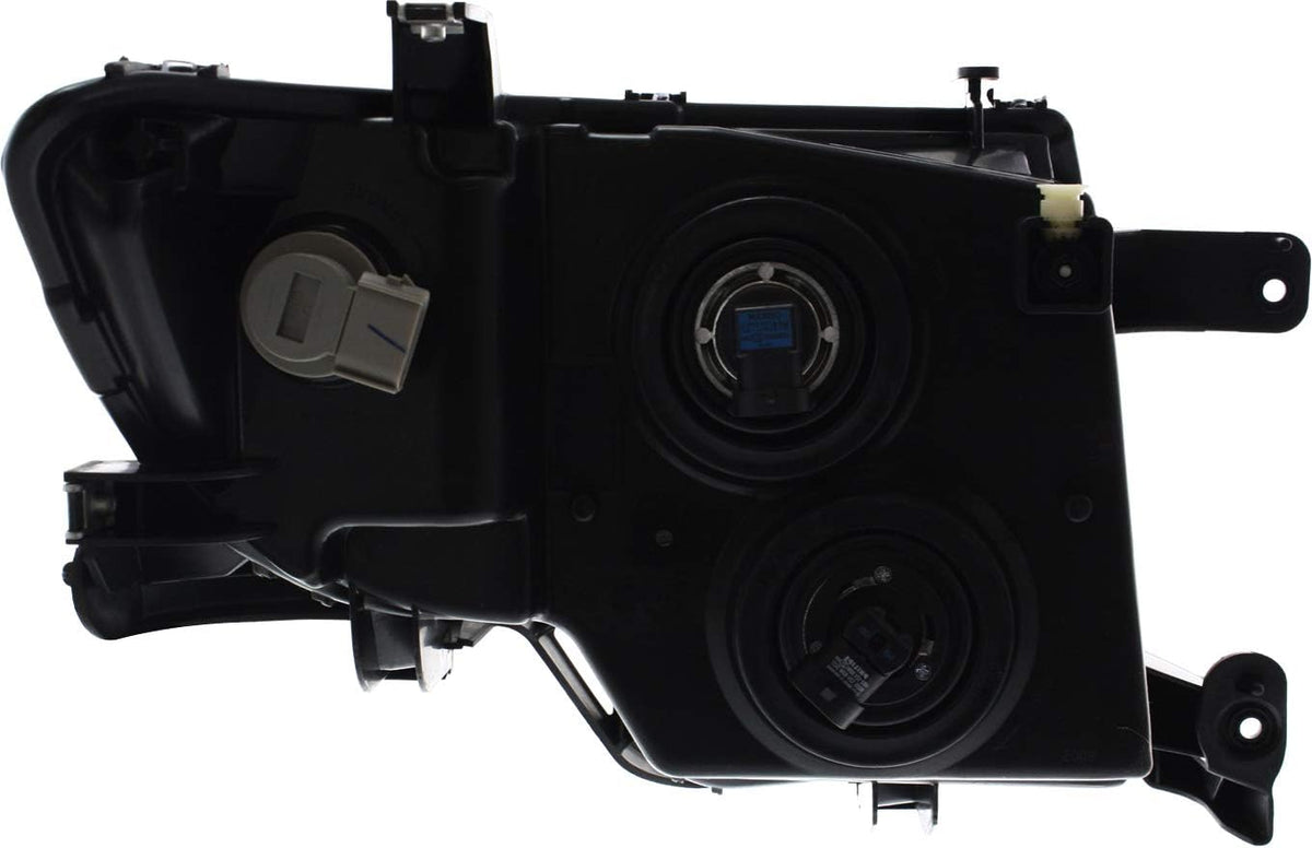 Headlight Assembly Compatible with 2007-2010 Ford Edge Halogen Chrome Driver Side G12783
