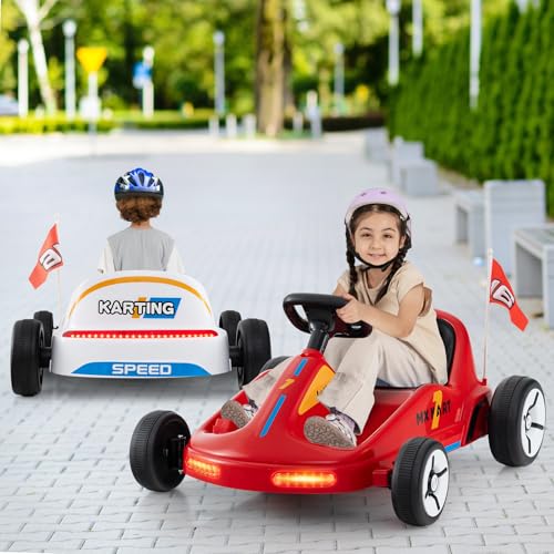 12V Battery Powered Kids Electric Go Kart with Remote Control F47686