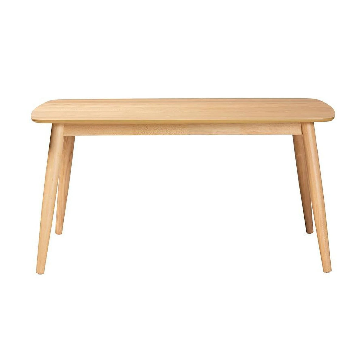 Natural Oak Finished Wood Dining Table Z349