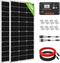 200 Watts Solar Panel Kit 12 Volt/24 Volt E78642
