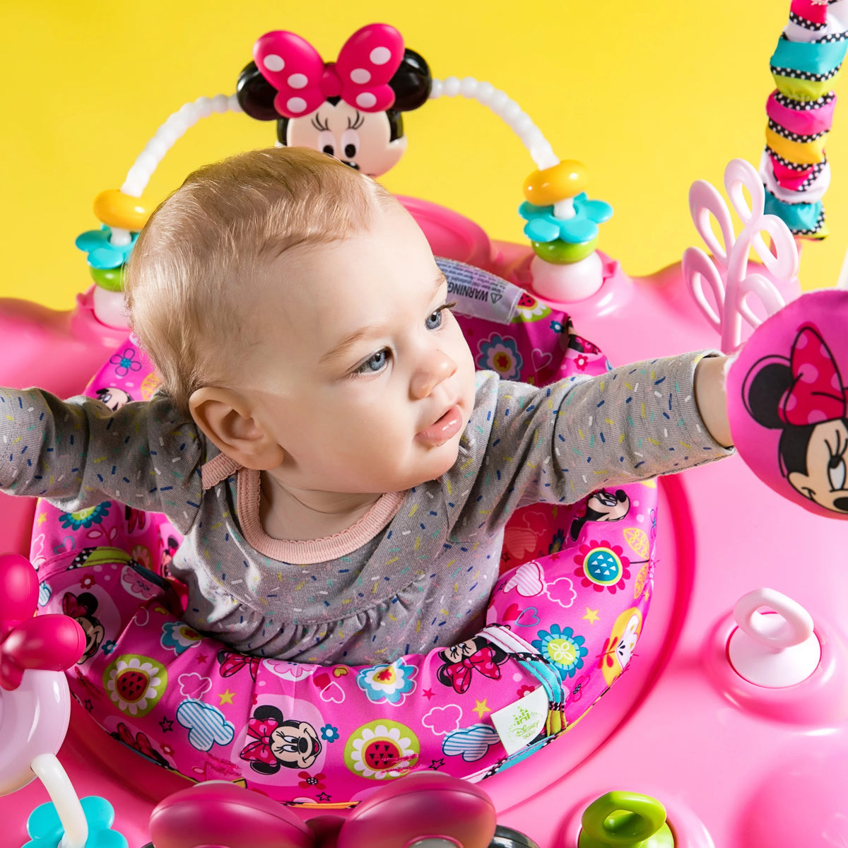Disney Baby Minnie Mouse Activity Jumper with Lights and Melodies C24670