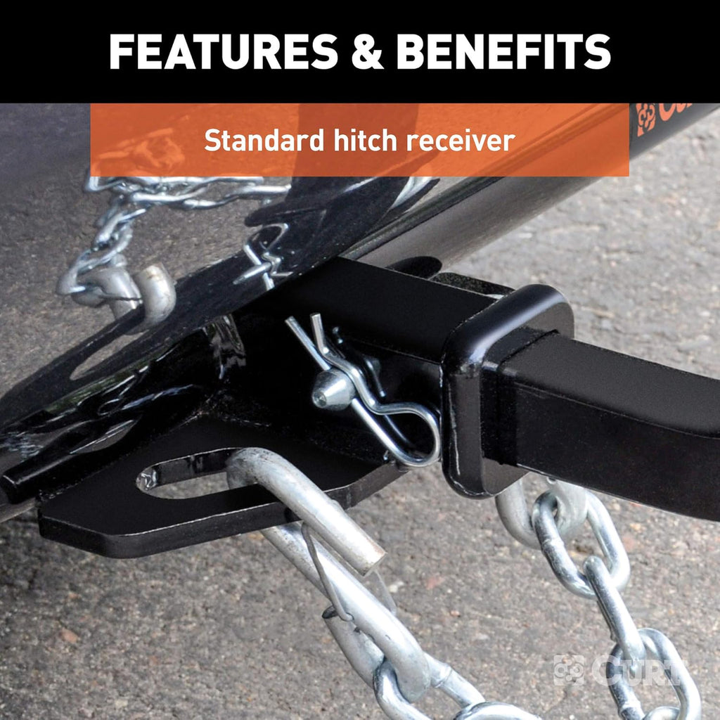 Class 2 Trailer Hitch with Ball Mount, 1-1/4-Inch Receiver U15457