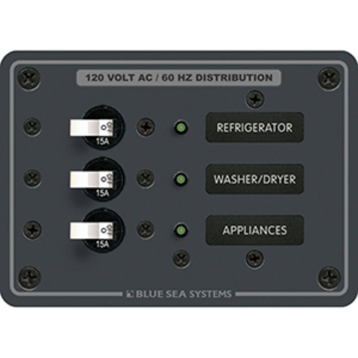 3 Position Toggle Circuit Breaker Panel Y3194