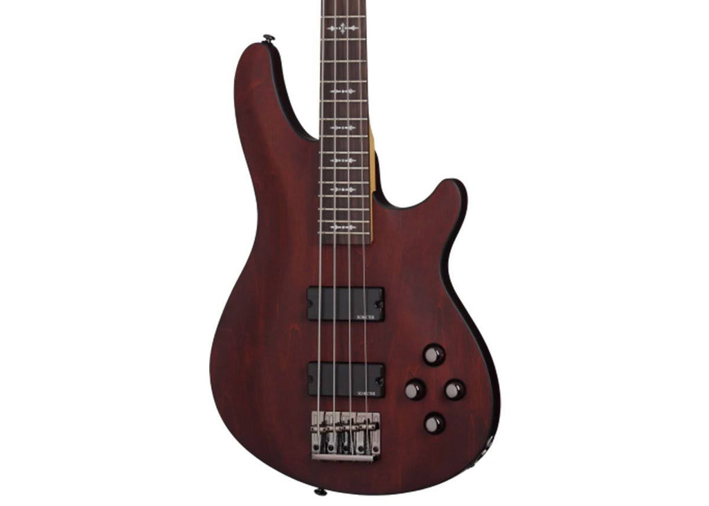 Walnut Satin Electric Bass Guitar Q41456
