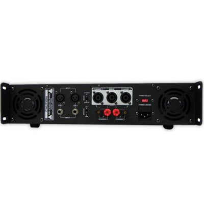 Pair of 12 Inch Wedge Floor Monitors with Amplifier and Cables R319721
