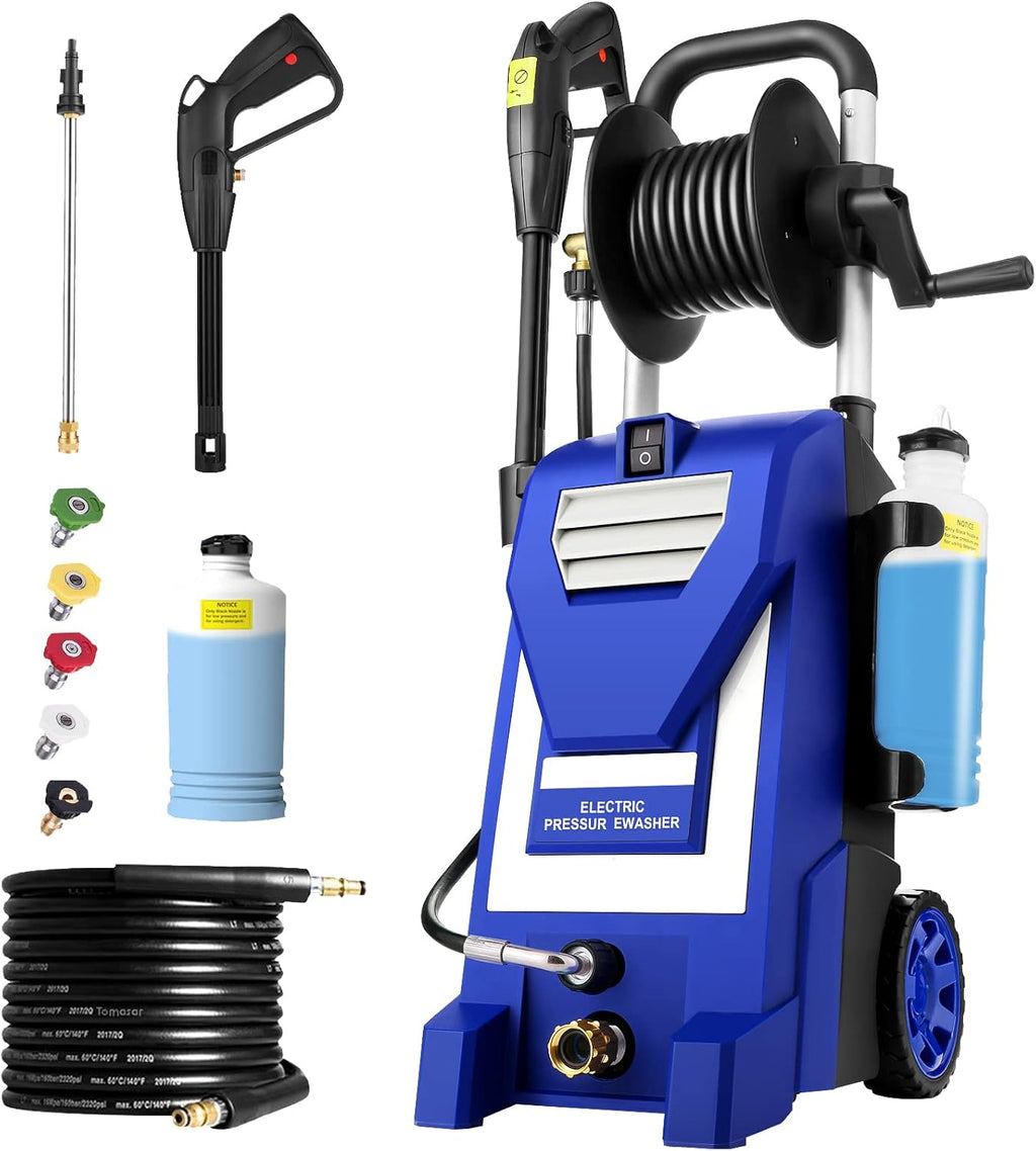 2200PSI Electric Pressure Washer 1.9GPM with 5 Nozzles L5531