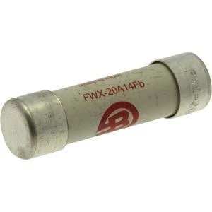 Cylindrical Fuse 20Amp 250V AC Ferrule 14.3 x 50.8mm W540552
