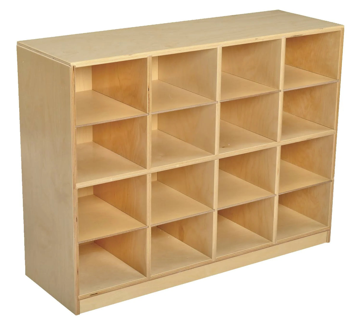16 Compartment Cubby with Casters M5247