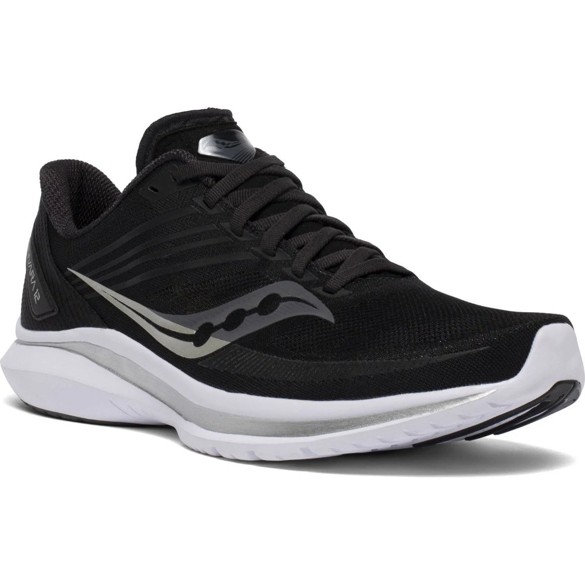 Black Silver Running Shoes W738