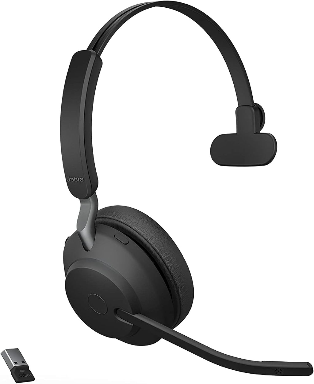 Black Wireless Bluetooth Headset with Passive Noise Cancelling N36352