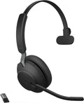 Black Wireless Bluetooth Headset with Passive Noise Cancelling N36352