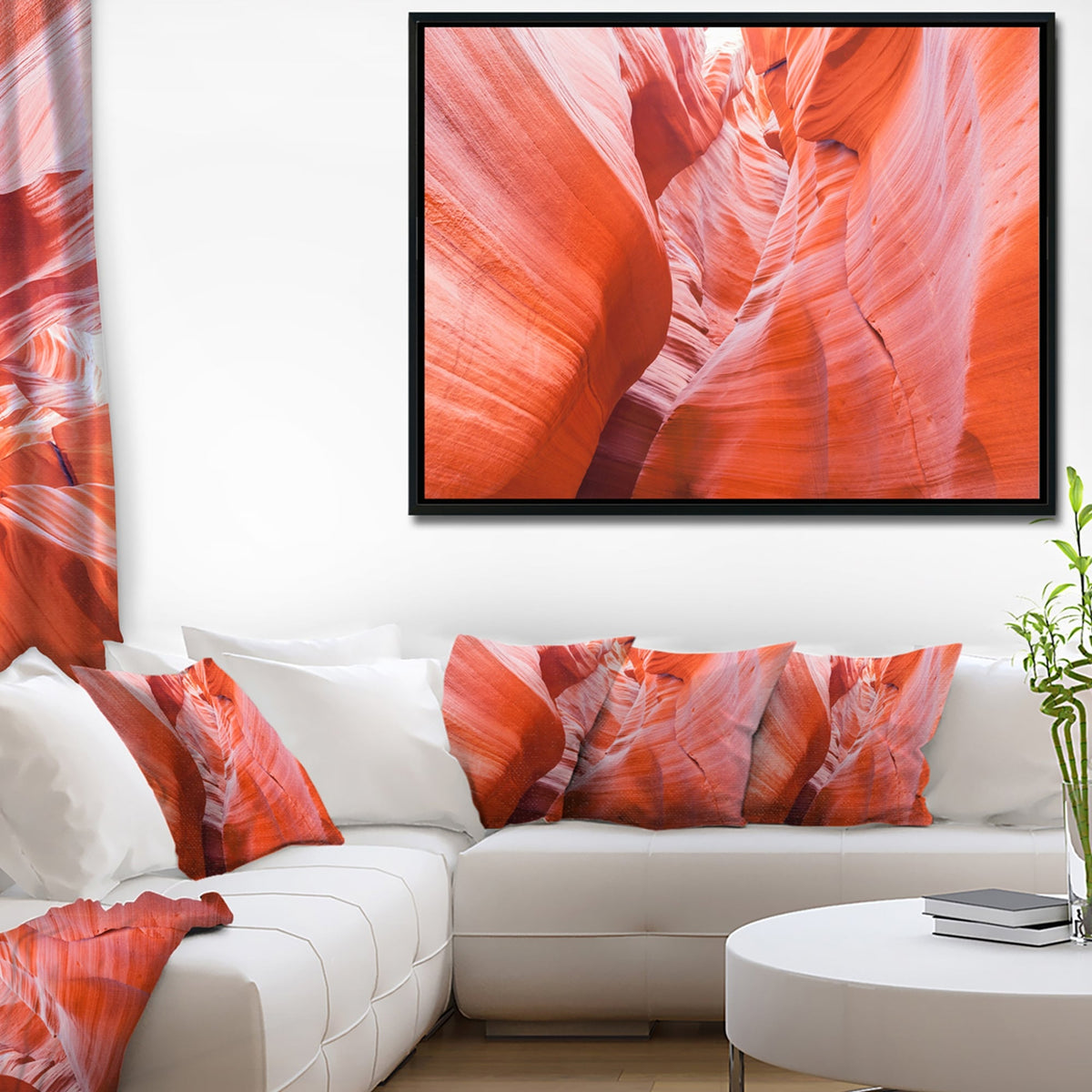 Framed Canvas Art Print 60 in. wide x 28 in. high H372377