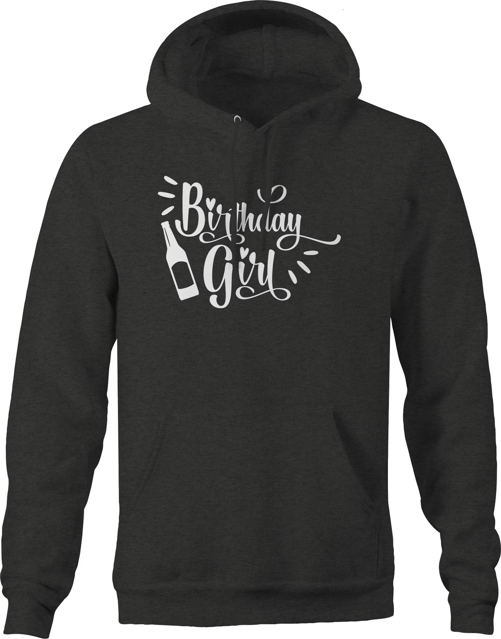 Gray Birthday Girl Sweatshirt S229