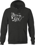 Gray Birthday Girl Sweatshirt S229