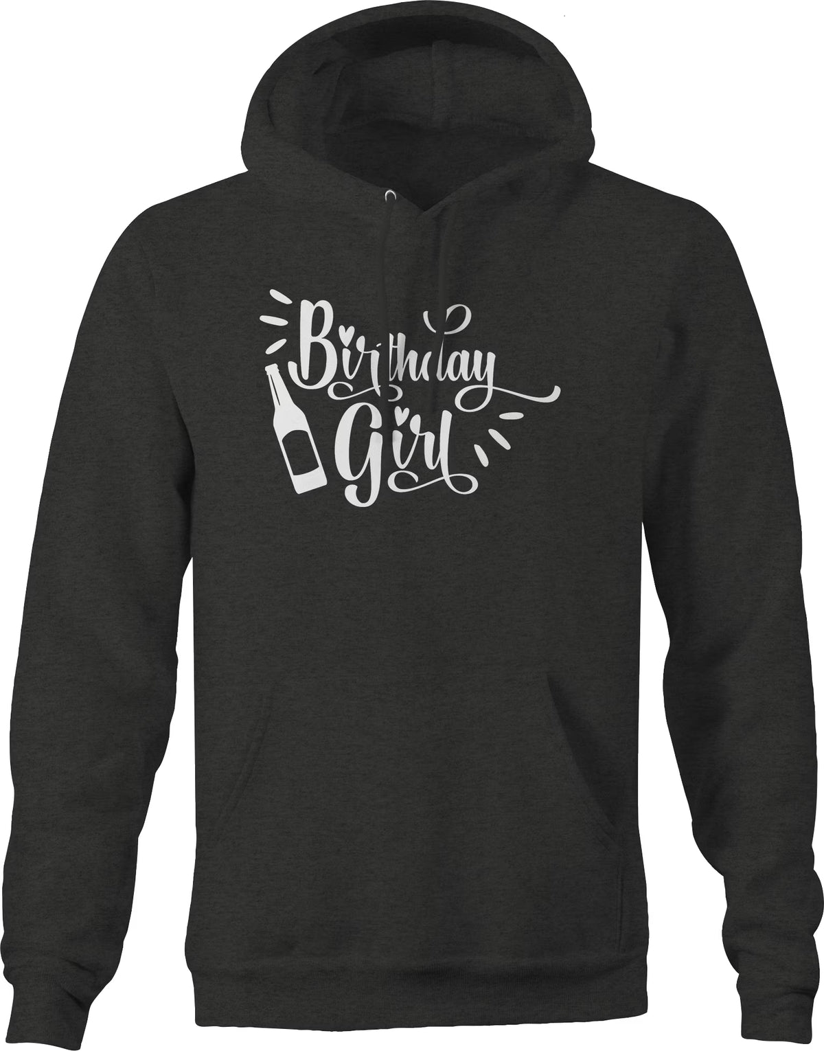 Gray Birthday Girl Sweatshirt S229