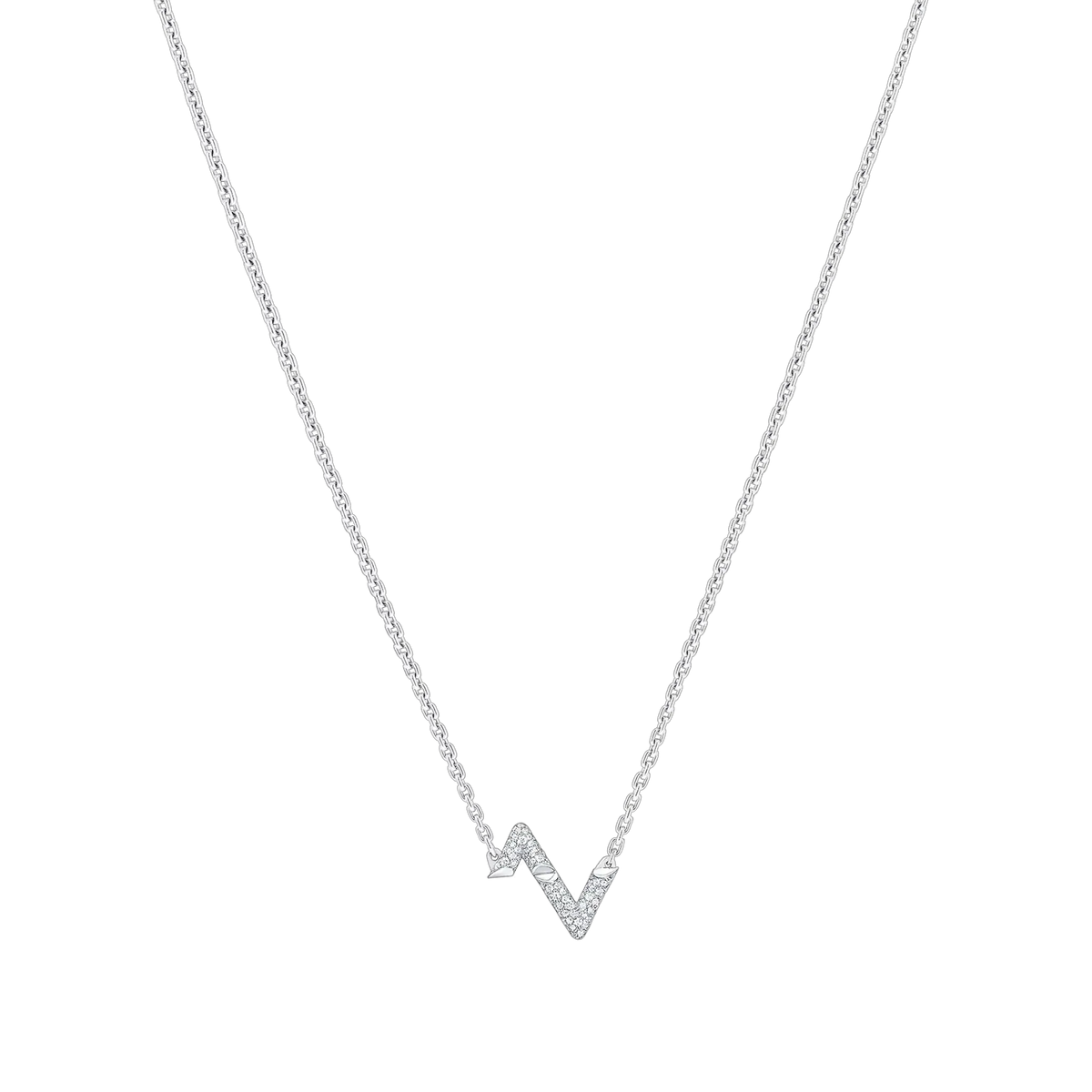White Gold and Diamond Pendant E617313