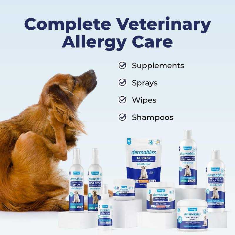 Medicated Hydrocortisone Allergy Cat & Dog Wipes V95498