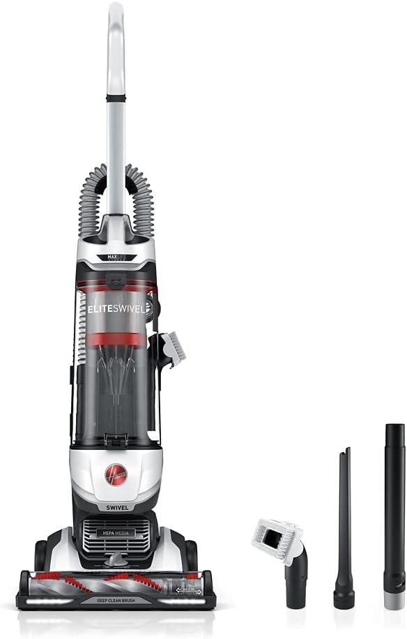 Grey Bagless Upright Vacuum Cleaner with HEPA Media Filtration P52966